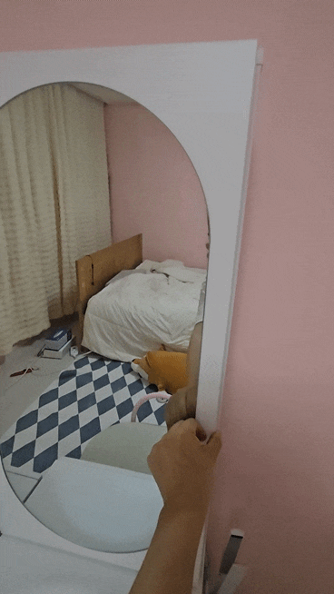 좁은 방에도 딱! 틈새 화장대 내돈내산 후기