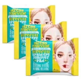  아리얼 스트레스 릴리빙 립앤아이 리무버 패드 30p 3개 - 한 번에 사는 구성