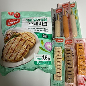 마니커에프앤지  단백한끼 스테이크, 소시지, 바 국내산닭가슴살 추천