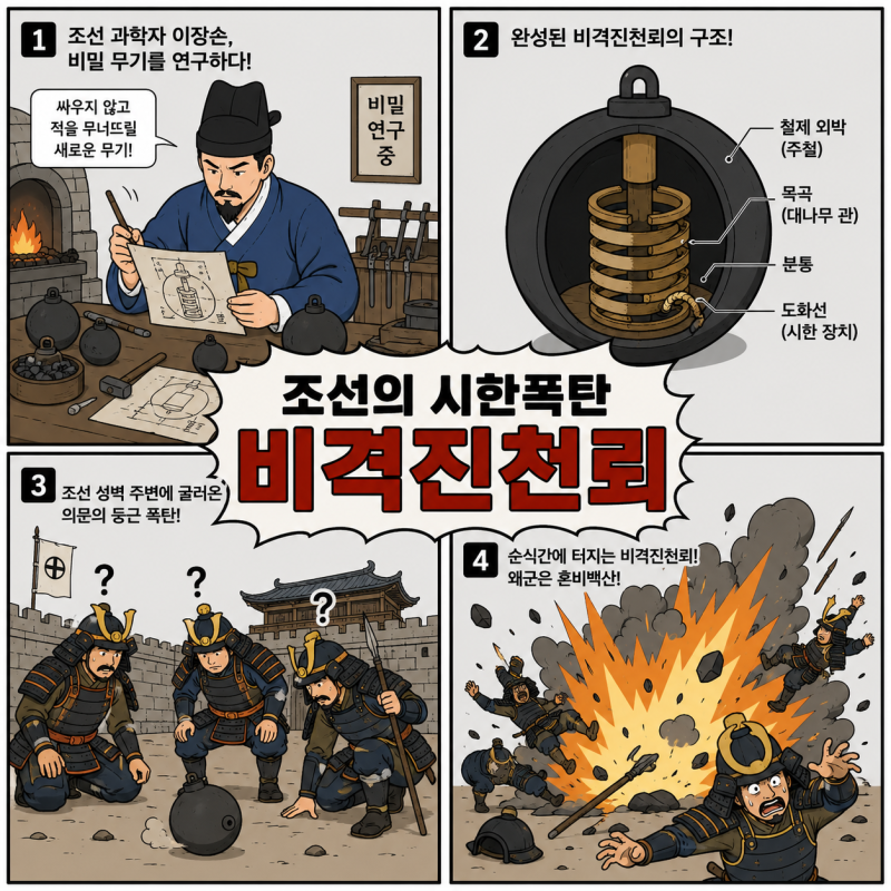 임진왜란을 바꿀 뻔한 조선의 시한폭탄, 왜 개전 직전 사라졌을까? (비격진천뢰)