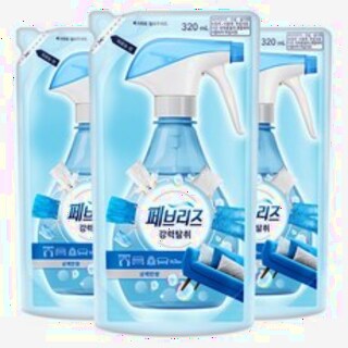  페브리즈 섬유탈취제 강력탈취 상쾌한향 리필 - 냄새 제거 전문가가 선택한 대용량