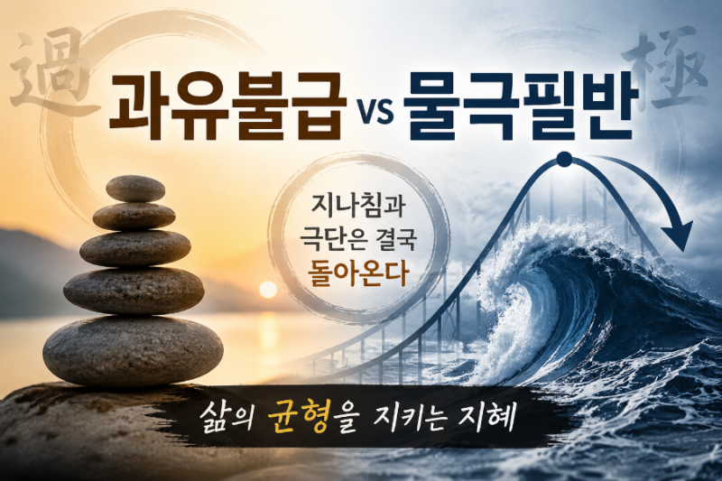 과유불급과 물극필반