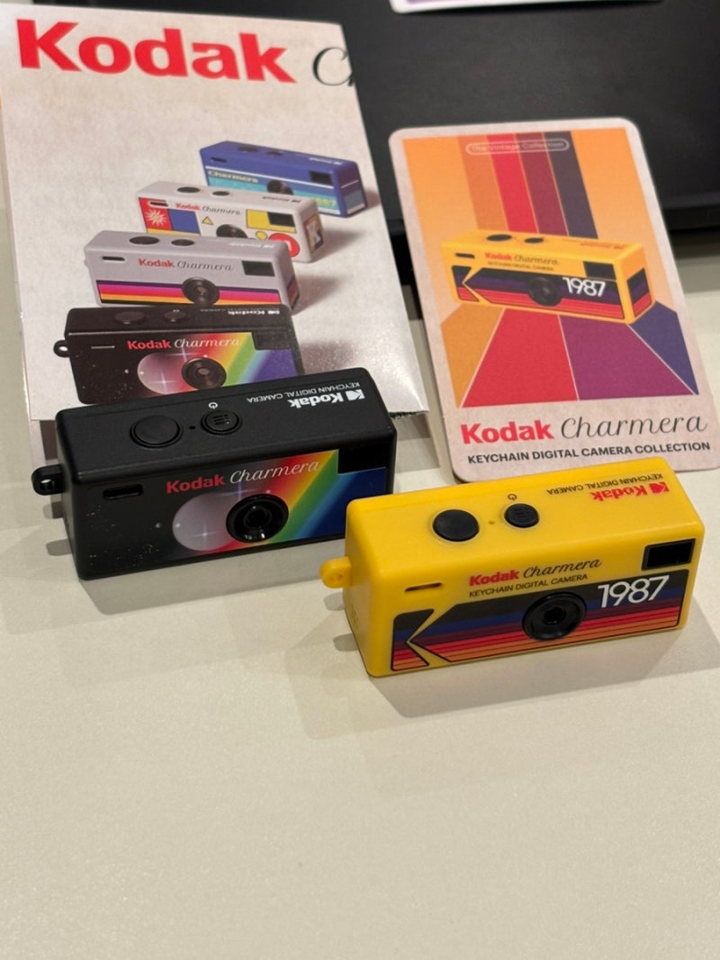 코닥 KODAK 키링 카메라 ‘차메라’ 구매 후기 (+아이폰 연결 방법, 사진 결과물)