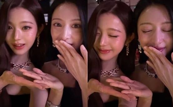 예쁜 애 옆에 또 예쁜 애? 장원영X김지원 역대급 비주얼 투샷 난리 난 이유✨