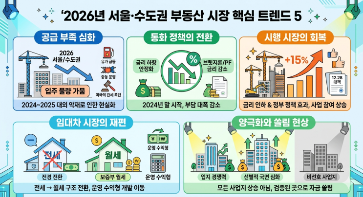  [긴급] 금리 인하라는 달콤한 덫? 공급 가뭄 속 숨겨진 ‘진짜 위기’와 폭등의 시그널