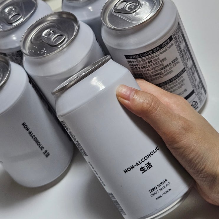  논알콜맥주 추천 제로슈가인데 진짜 맥주맛 생활맥주 논알콜 후기