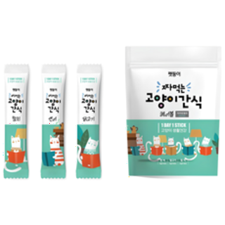  펫둥이 짜먹는 고양이 간식 혼합맛 360g - 부드러운 파우치 타입 영양식