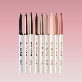  클리오 샤프 쏘 심플 워터프루프 펜슬 라이너 - 속눈썹 라인까지 섬세하게