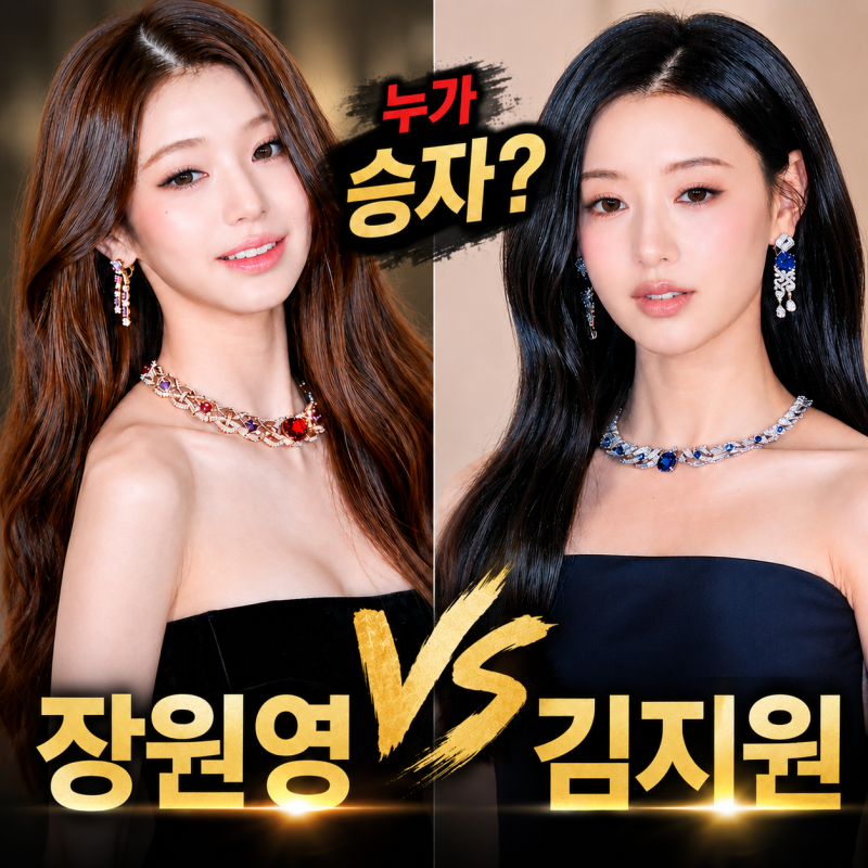 Jang Won-young vs. Kim Ji-won: Bulgari Earring Fashion Showdown