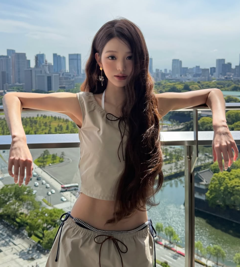 장원영 원영턴이 괜히 나온 게 아니었다, 새깅 패션 살린 힙 운동