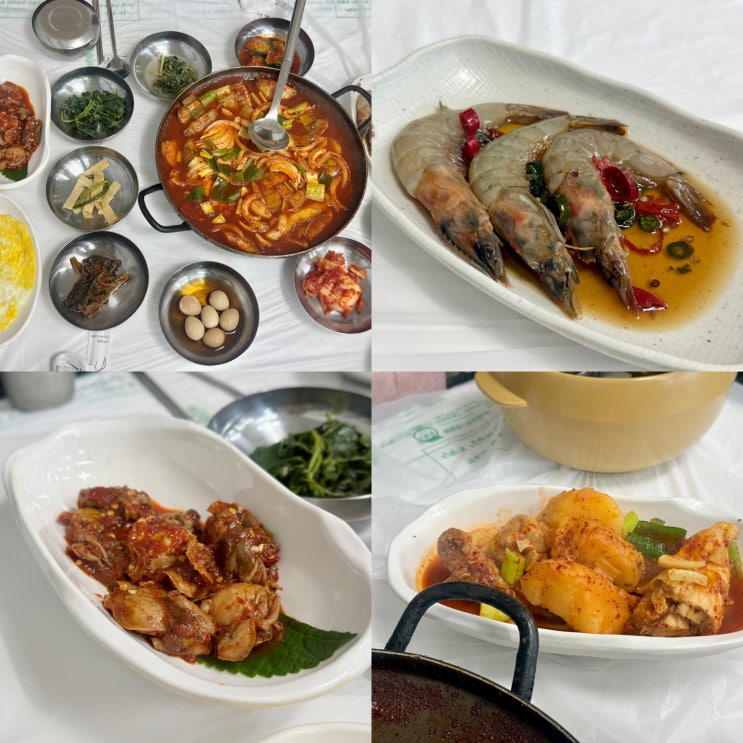  여수엑스포역 근처 맛집 다도해식당 서대조림 백반 한상