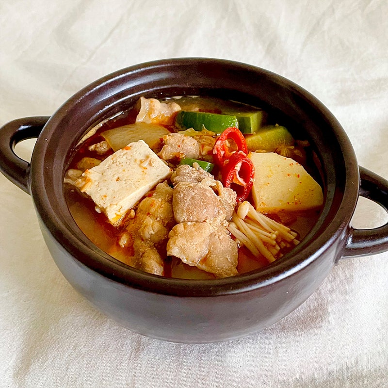 고깃집보다 맛있는 된장찌개 끓이는법 완벽한 대패삼겹살 요리