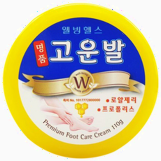  고운발 명품 크림 110g 1개 - 발 각질 케어 전용 고보습 크림