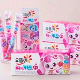  요플레 키즈 딸기 240g 4개 - 아이가 좋아하는 간편 유산균