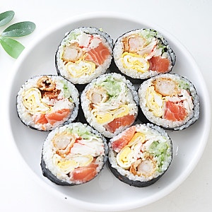 연어 김밥 만들기 후토마키 후토마끼 레시피