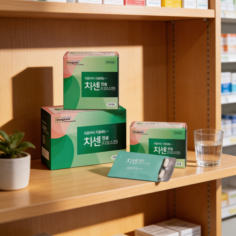 치센 효능·복용법·부작용 — 치질약 제대로 알고 먹기