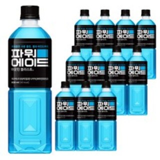  파워에이드 마운틴 블라스트 900ml 12개 - 격한 운동 후 수분 보충 이온 음료