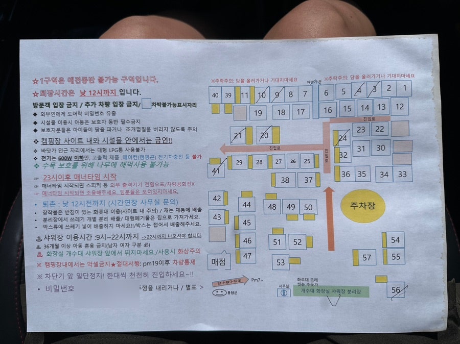 몽산포오토캠핑장 1구역 사진 4
