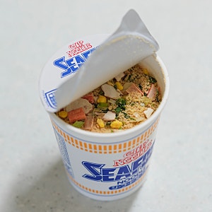 [일본 컵라면] 닛신 컵누들 씨푸드(Nissin Cup Noodle Seafood) 리뷰