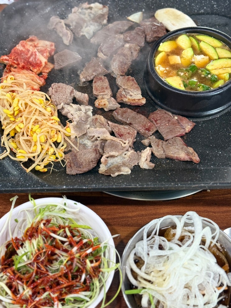  포천 내돈내산 무한리필 소고기 맛집 추천 생고기 제작소 송우리점