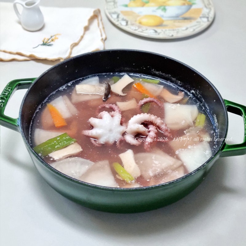 낙지 연포탕 황금 레시피 낙지 손질법 시원한 국물요리