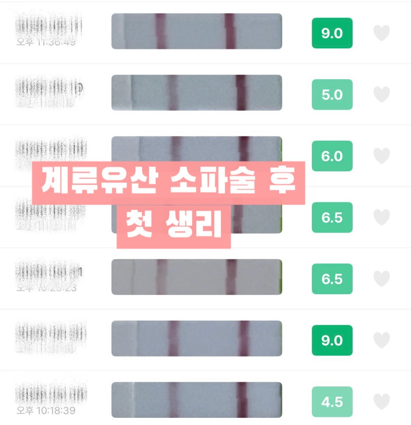 임신 9주차 계류유산 소파술 후 첫 생리는 언제쯤 하나요?