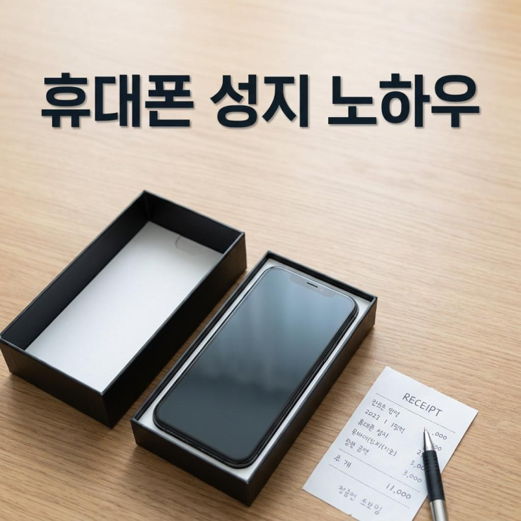  창원 휴대폰 성지 카페 싸게샀던 노하우 공개
