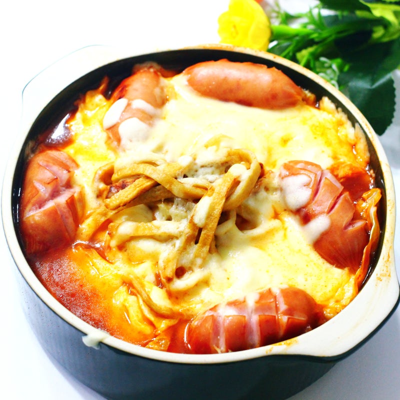 100배 맛있게 왕뚜껑 국물라볶이 먹는 조합 레시피 조리법
