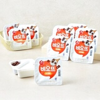  서울우유 비요뜨 초코링 요거트 138g 12개 - 바삭한 초코볼이 쏙 들어간 떠먹는 요거트