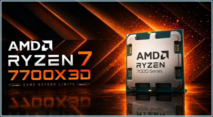  AMD, 라이젠 7 7700X3D CPU 출시 준비 중