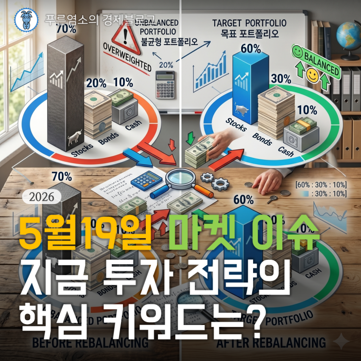 [마켓 이슈] 지금 투자 전략의 핵심 키워드는 '리밸런싱'