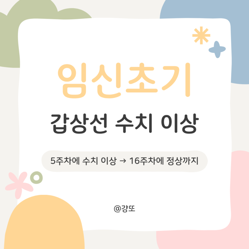 임신 초기 갑상선 수치 높음? 갑상선 자가항체 검사와 재검 후기