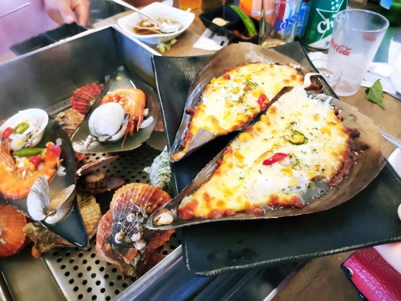 마산 구산 뷰맛집《구이바다》