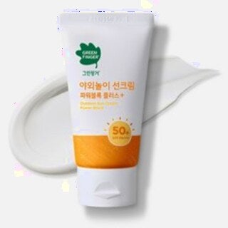  그린핑거 파워블록 플러스 SPF50+ PA++++ 80ml - 야외놀이에 강한 어린이 선크림