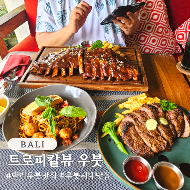  우붓 시내 맛집 트로피칼뷰 우붓 발리 우붓 맛집 추천
