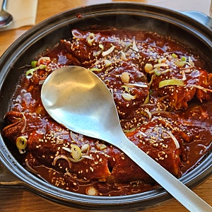 포천 국립수목원 근처 맛집 육남매별빛촌 (더덕제육정식, 코다리정식)