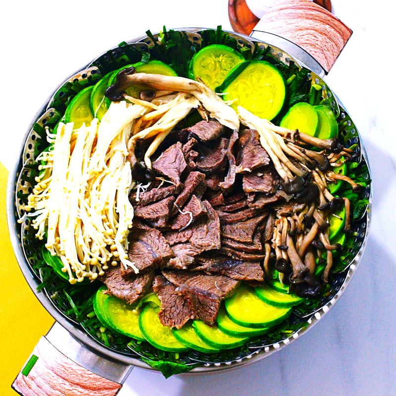 집들이 손님 초대 음식 소고기 야채찜 레시피 만드는 법