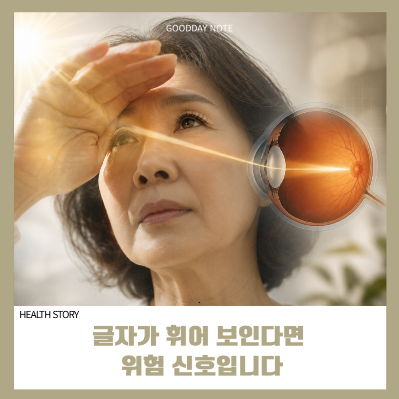 “피부보다 먼저 늙고 있었습니다”…요즘 50대가 꼭 조심해야 할 황반변성