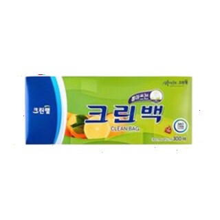  크린랩 뽑아쓰는 크린백 30cm x 45cm - 위생부터 보관까지 대용량 300매