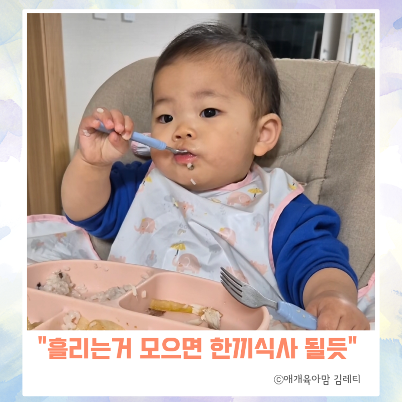 8개월 아기 자기주도 이유식 비추천? 추천시기는 언제부터?