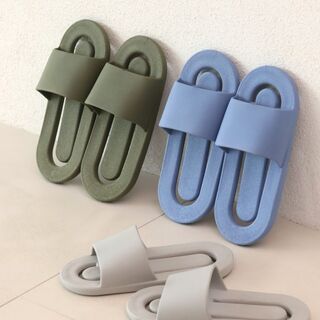  국내산 양발 편한 푹신한 물빠짐 욕실화 - NEW컬러 아이보리 블랙