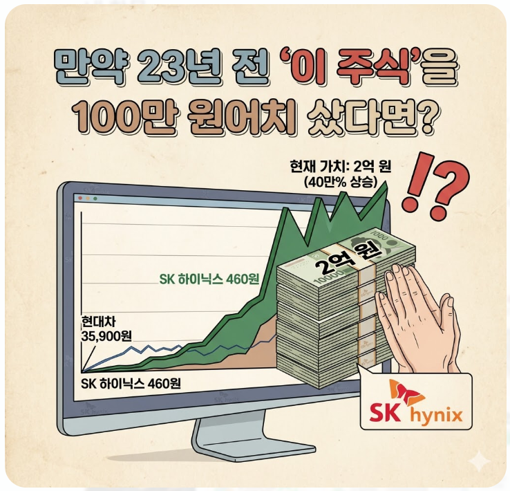  만약 23년 전 '이 주식'을 100만 원어치 샀다면? 현재 상상 초월하는 반도체 주가 현황