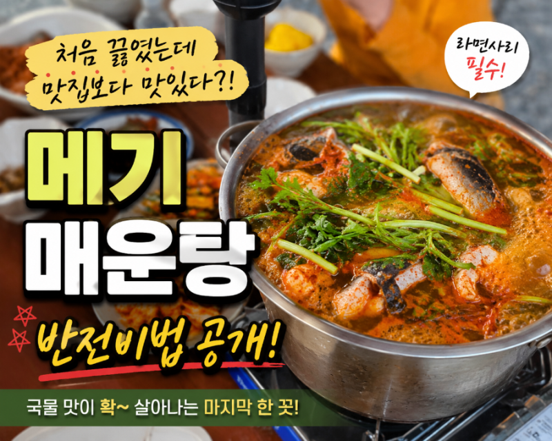 메기매운탕 처음 끓였는데 맛집 느낌 제대로 났던 반전 비법