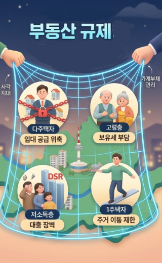  "살 수도 팔 수도 없다" 촘촘한 부동산 규제망이 가져온 뜻밖의 사각지대 4가지