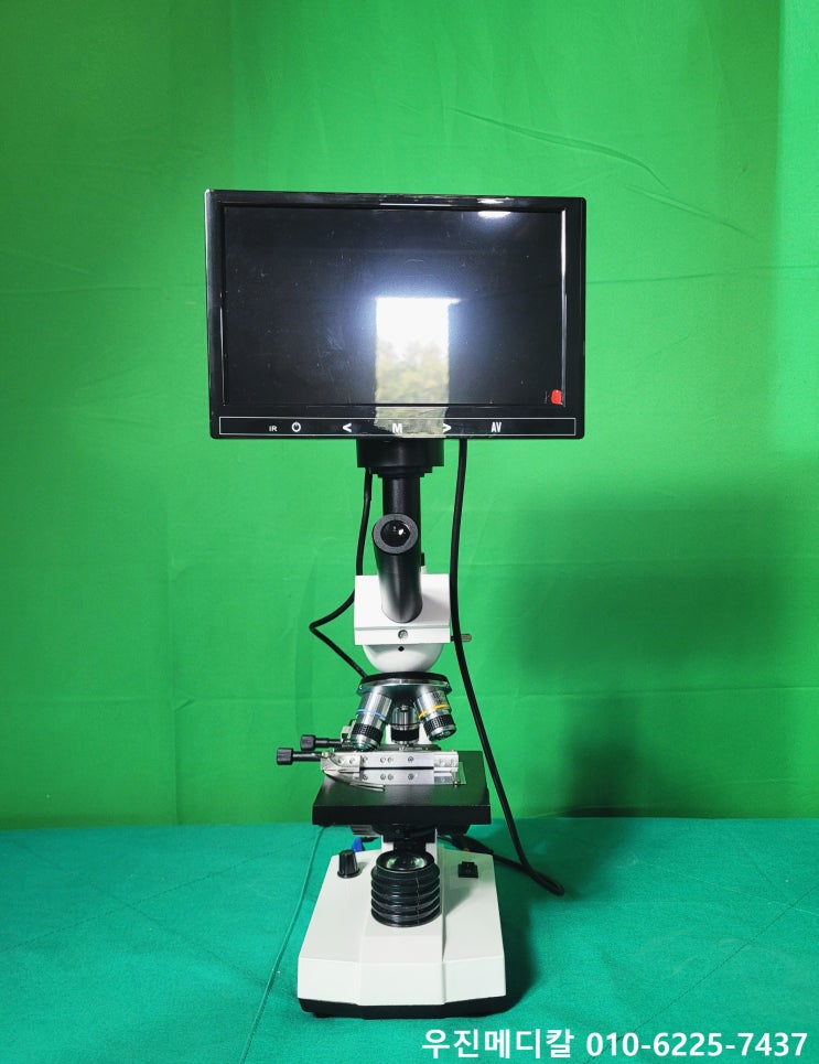  [USED] LCD 모니터 일체형 디지털 생물 현미경 [중고]