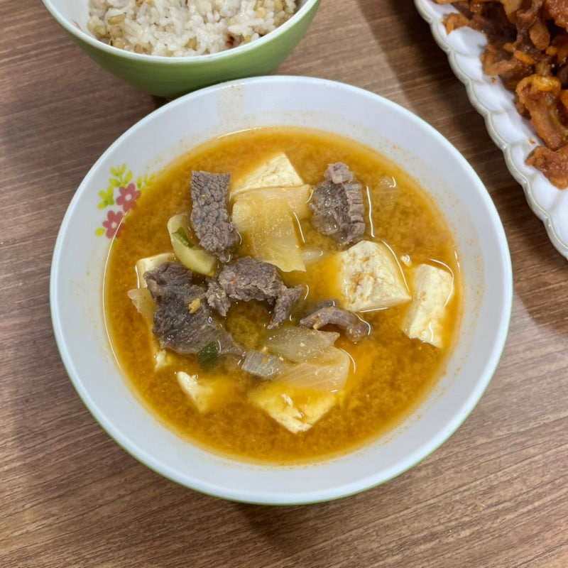 소고기국거리 요리 추천 신선배송 더한우플러스 한우 정육을 이용한 소고기된장찌개
