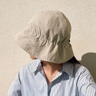  여성 봄 여름 벙거지모자 - 대두 챙넓은 휴양지 버킷햇