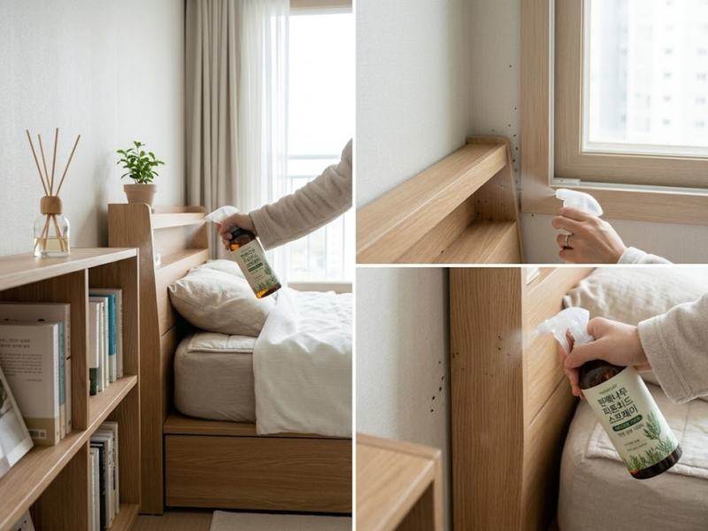 먼지다듬이 알, 피톤치드로 완벽히 없앨 수 있을까?