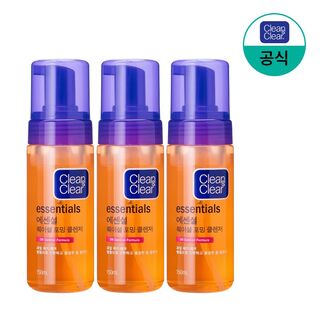  에센셜 훼이셜 포밍 클렌저 150mlx3 - 피부 고민 해결의 시작