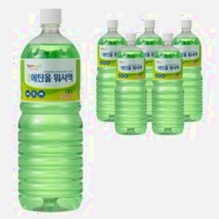 탐사 에탄올 워셔액 1.8L 6개입 - 시야 확보와 겨울철 관리의 기본